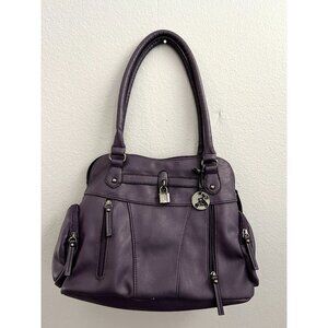 Mia DeLuca Purple Shoulder purse